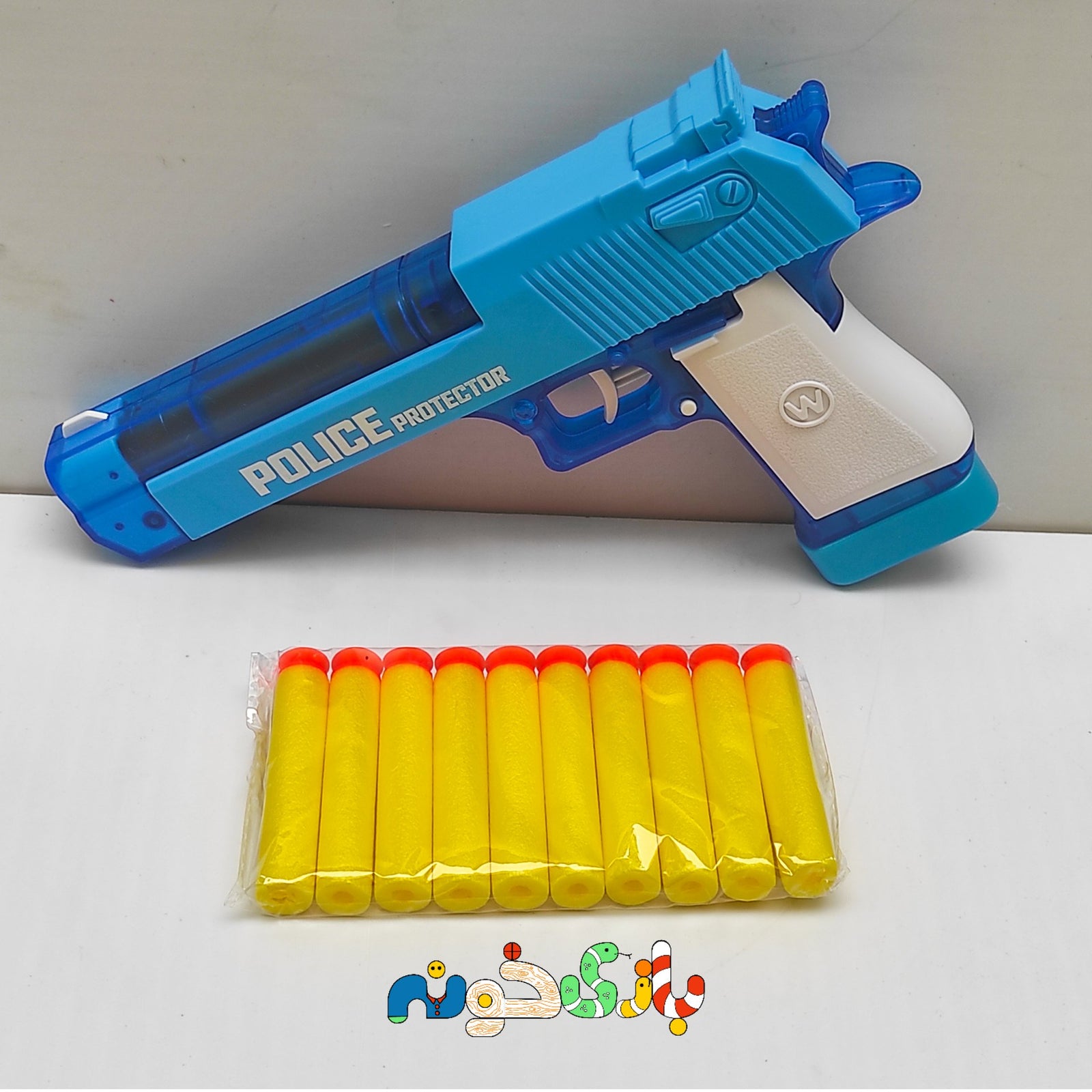 Cutie Soldier Police Blaster Toy – Dual Function Soft Shooting Fun!