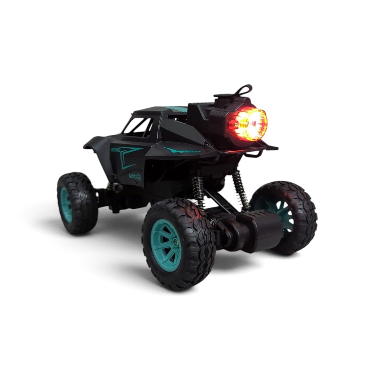 2.4GHz RC 4x4 Off-Road Climbing Spray Truck | 1:14 Scale, Smoke Effect &amp; LED Lights