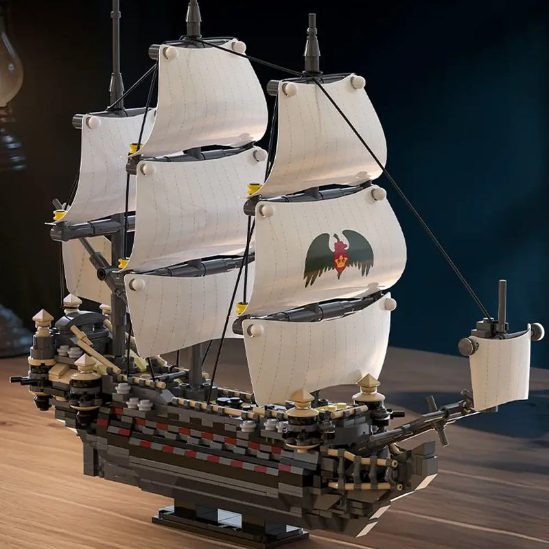 Xbert Ghost Mary Lego Style Ship | 1055 pieces