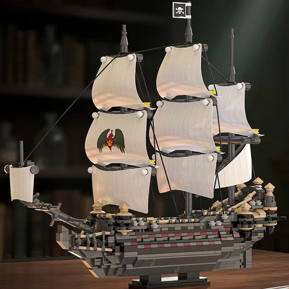 Xbert Ghost Mary Lego Style Ship | 1055 pieces