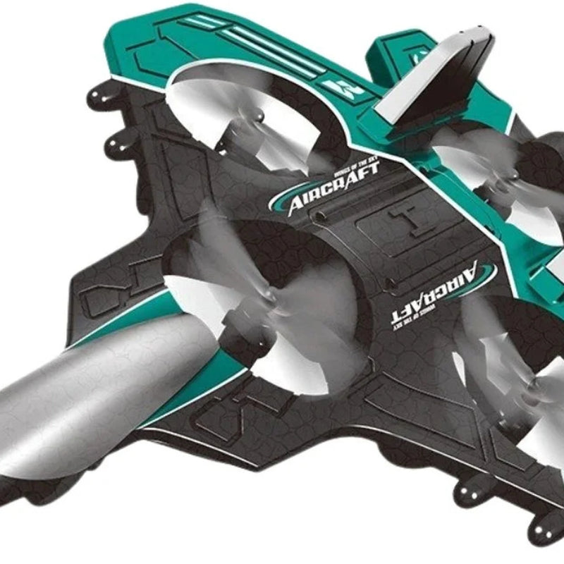 Racing Aerial Fighter 2.4GHz Remote Control Drone Aircraft with 4-Axis Propellers