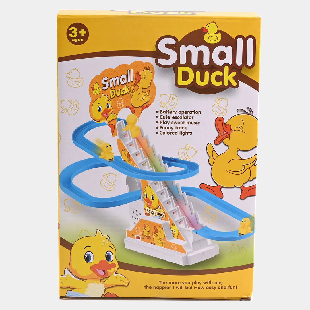 Duck Climb Stairs Toy with Light & Music