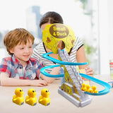 Duck Climb Stairs Toy with Light & Music