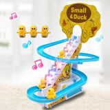 Duck Climb Stairs Toy with Light & Music