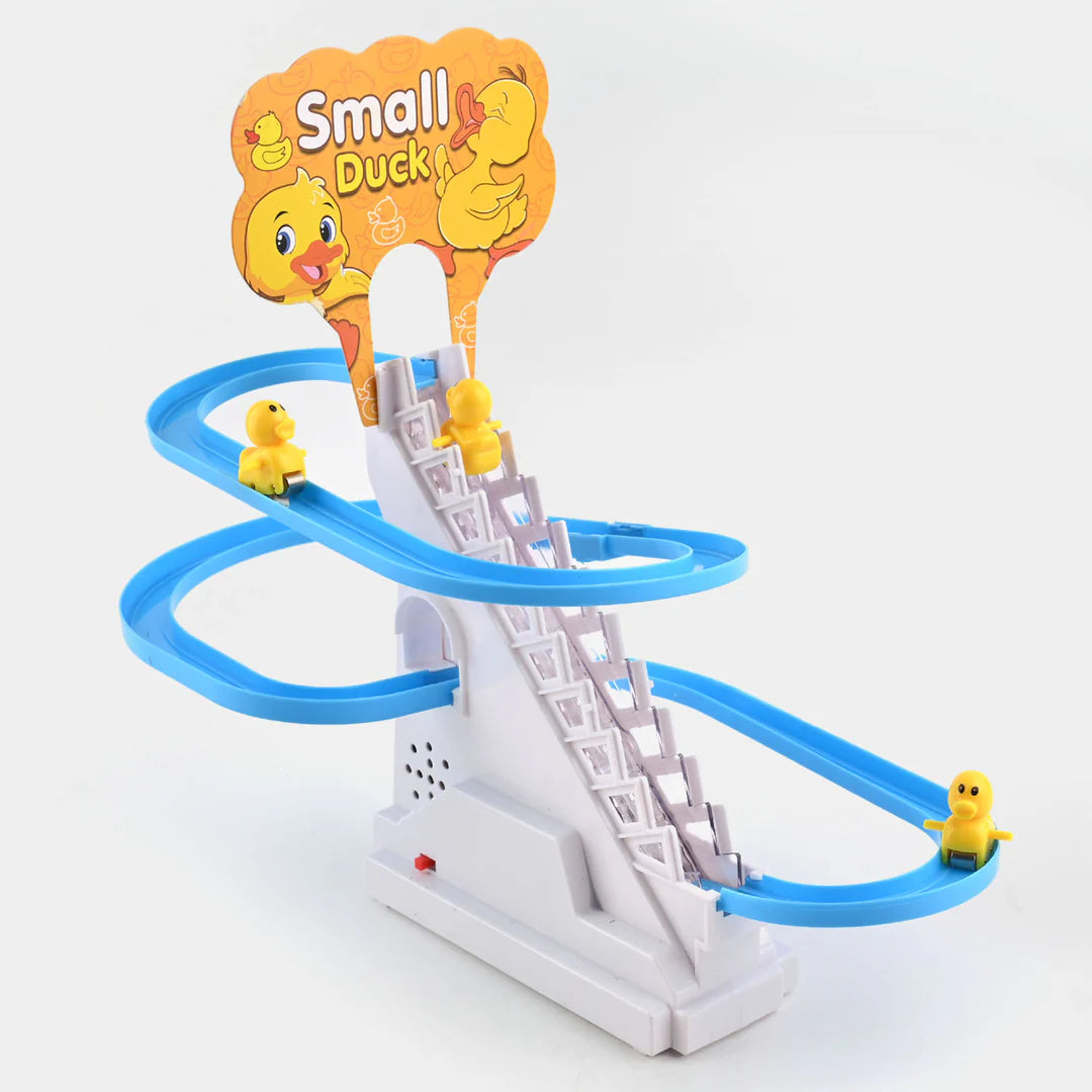 Duck Climb Stairs Toy with Light & Music