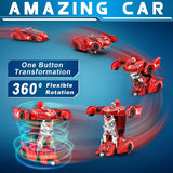 1:18 2.4Ghz RC Scale Transforming Car Kids Toys with 360 Degree Rotating Drifting