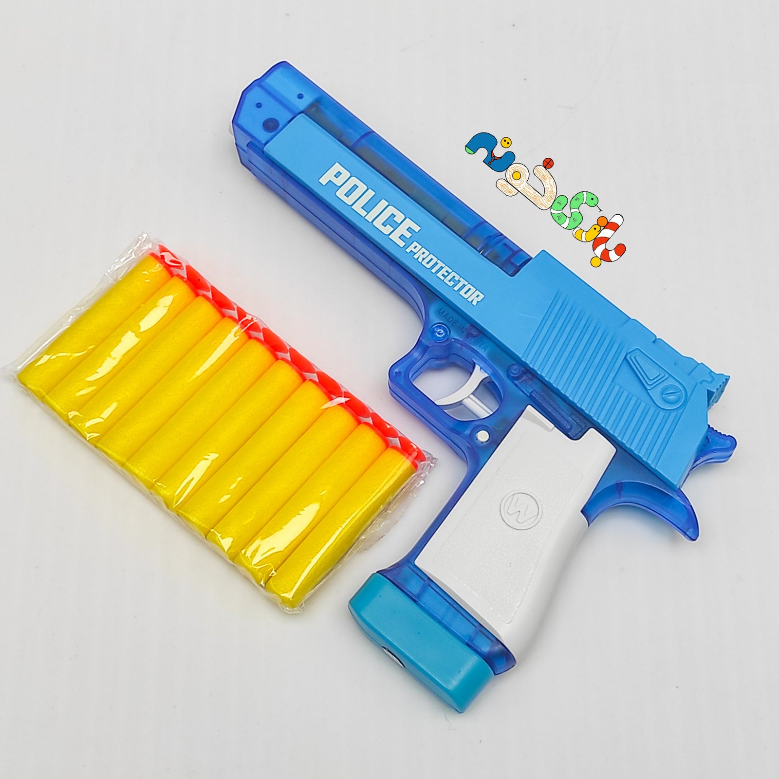 Cutie Soldier Police Blaster Toy – Dual Function Soft Shooting Fun!