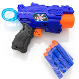 X Warrior Mini Dart Blaster | Compact NERF-Style Fun with 6 Foam Darts